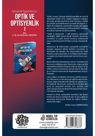 Optisyenlik Programları İçin Optik Ve Optisyenlik