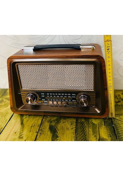 Nostaljik Radyo Ev Ofis Hediyesi Büyük Boy