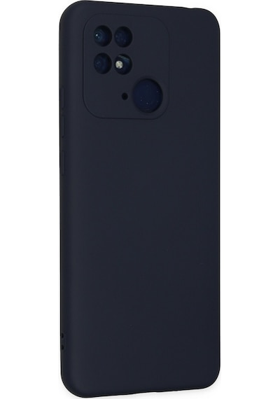 Xiaomi Redmi 10c Kılıf Lansman İçi Kadife Kamera Korumalı Nano Silikon Kılıf