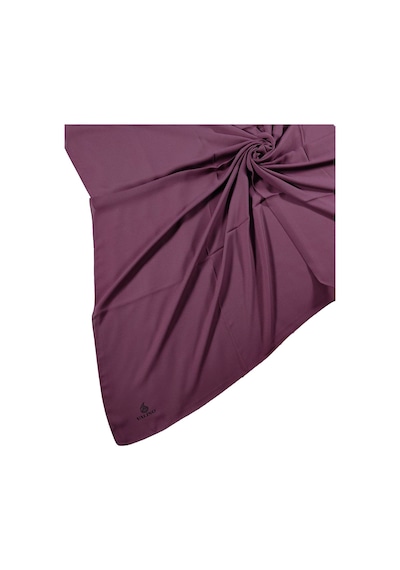 Mim Eşarp Mısırlı Eşarpları Queen Krep Düz Renk Eşarp 110x110 Cm Vişne Çürüğü