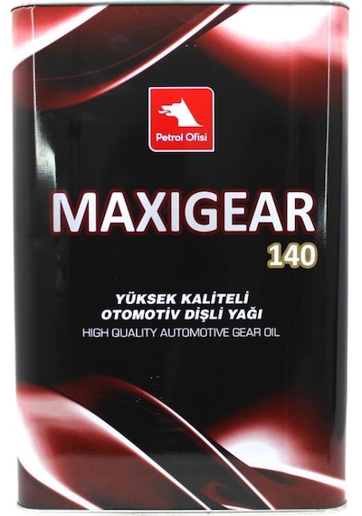 Petrol Ofisi Maxigear 140 Mineral Otomotiv Dişli Yağı 15 KG