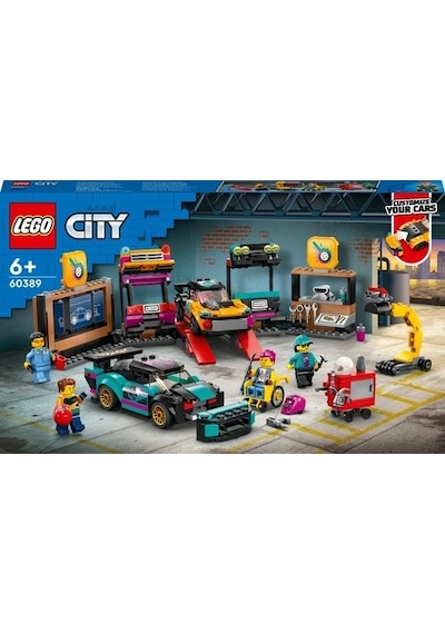 LEGO® City 60389 Araç Modifiye Atölyesi 507 Parça