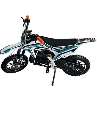 Enbest A02 Çocuk Cross Motosiklet Turkuaz