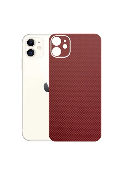 Kapps Iphone 11 İle Uyumlu Fiber Serisi Premium Arka Kapak Kaplama Kenarlar Yoktur 01265644