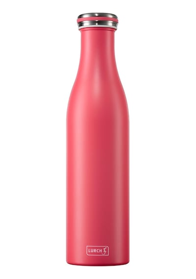 Lurch 750 Ml Paslanmaz Çelik Termos - Çift Cidarlı, Sızdırmaz Mercan Pembe