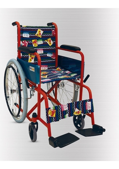 Whito Wheels Çocuk Katlanır Tekerlekli Sandalye
