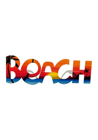 Beach Yazılı Parti Gözlüğü Yaza Merhaba Hawaii Show Gözlüğü 19x6 Cm 5264 "