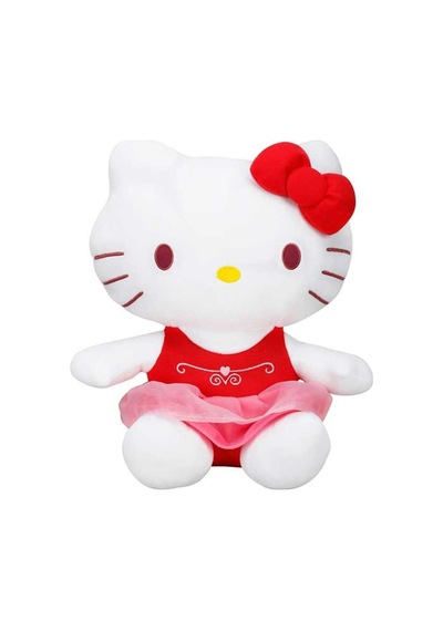 Hello Kitty Fiyonklu Peluş 50 cm. 1 Adet Fiyatıdır
