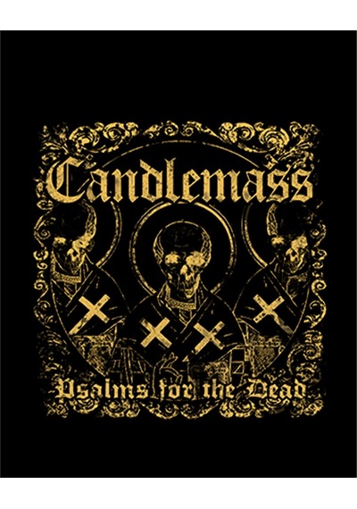 Zepplin Giyim Candlemass Psalms For The Dead Büyük Sırt Patch Yama