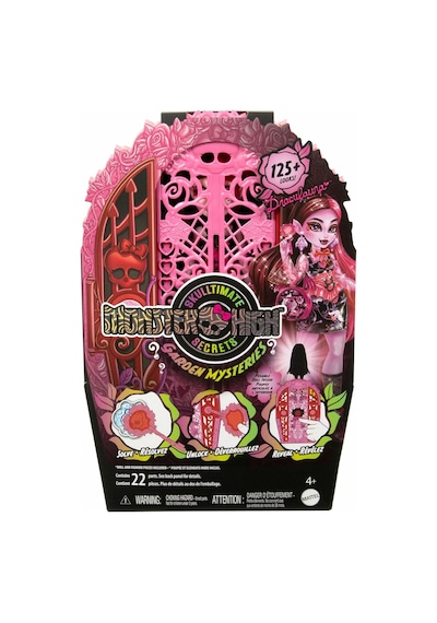 Monster Hıgh Gizemli Arkadaşlar Draculaura Bebek Monster High Gizemli Arkadaşlar Gizemli Bahçe Oyun Seti, Dracul