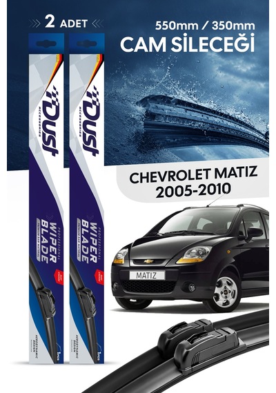 Chevrolet Matiz Silecek Takımı 2005-2010 Uyumlu 550mm/350mm