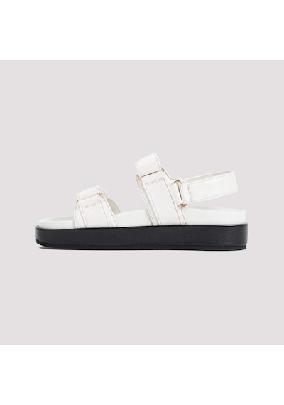 Tory Burch Kadın Sandalet 144328-104 144328-104 Beyaz Beyaz
