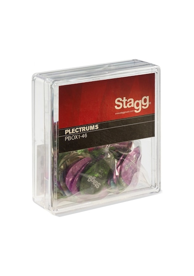 Stagg Pbox1-46 0.46 Mm Gitar Penası 100'lü Kutu