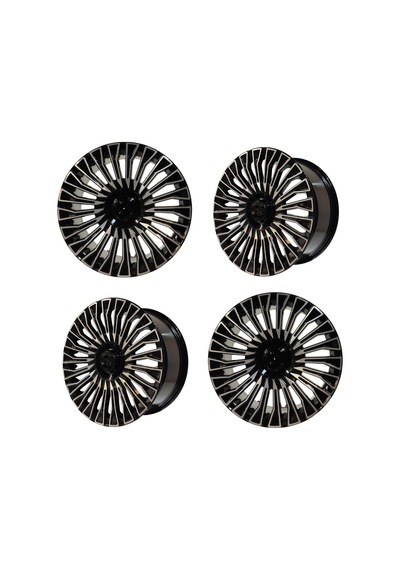 4 Adet Sonıc 1022 8 18 5 112 Et38 66.6 Black Mack Jant Takım