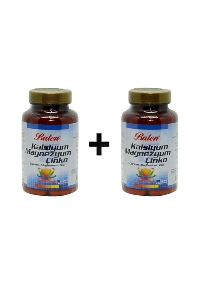 Balen Kalsiyum & Magnezyum & Çinko 709 Mg 90 Kapsül 2 Adet