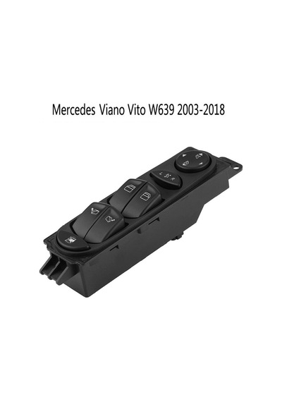 Mercedes Vito - Viano Cam Düğmesi Sol Katlanır Aynalı 2004-2017
