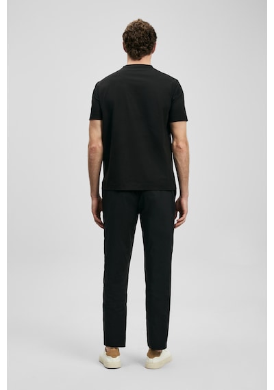 Lufian Fınx Modern Grafik T- Shirt Siyah Siyah 111020313100100
