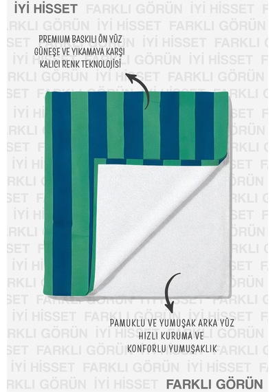 Yengeç Temalı Çizgili Marine Plaj Havlusu - Turkuaz Lacivert Denizci Hızlı Kuruyan Mikrofiber Havlu Pastel İncisi Yengeç Temalı Çizgili Marine Plaj Havlusu - Turkuaz Lacivert Denizci Hızlı Kuruyan Mikrofiber Havlu Pastel İncisi
