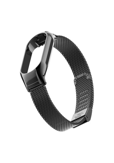 Xiaomi Mi Band 7 Uyumlu Krd-06 Metal Zore Kordon-siyah