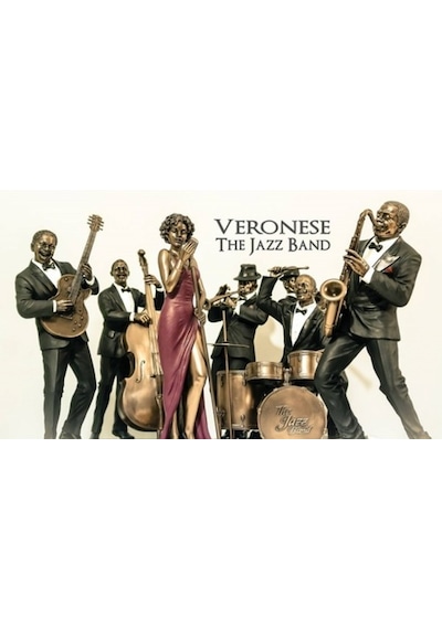 Veronese Jazz Band Erkek Saksafoncu Caz Koleksiyon Figür 29cm