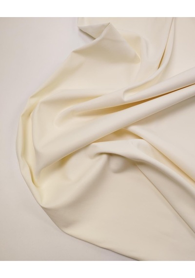 Krem Ekru Viskon Karışımlı Dokuma Kumaş Dolgun Esnek Yumuşak Elbiselik & Pantolonluk 120x220cm-11948