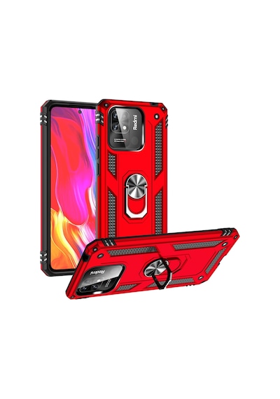 Xiaomi Redmi 10C Kilif Zirhli Standli Miknatisli Tank Kapak 409449165