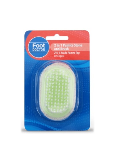 Foot Doctor 2 Si 1 Arada Pomza Taşı Ve Fırçası 24'li Paket