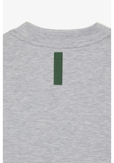 Lacoste Men's Classic Fit Organik Pamuk Bisiklet Yaka Gri Sweatshirt