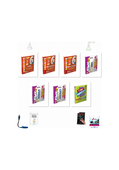 Muba 6. Sınıf Türk. Fen Sosyal Bilgiler Par. 7 Kitap Seti