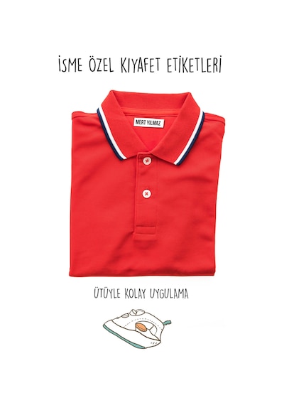 Okul Kıyafet Etiketi 24 Adet
