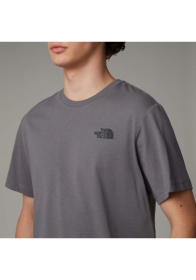 The North Face M Ss Box Nse Celebratıon Tee Smoked Renkli