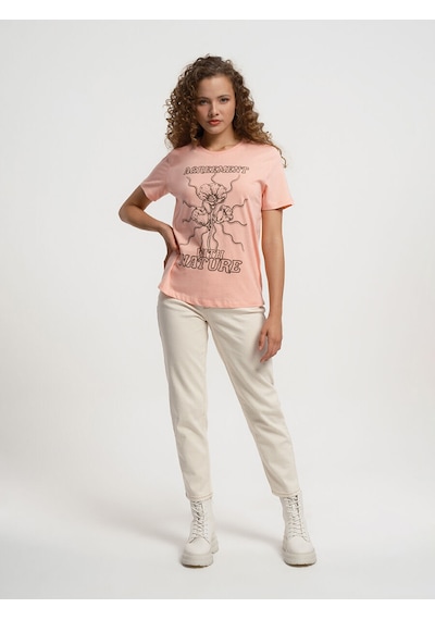 Loft Loose Fit Kadın Sweatshirt Pale Pınk