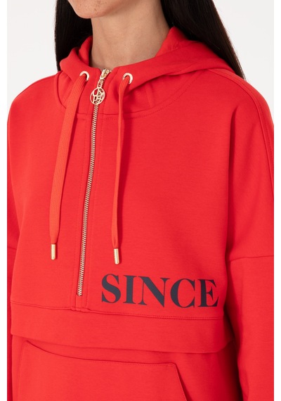 U.s. Polo Assn. Kadın Kırmızı Sweatshirt 50309055-vr030 Kırmızı