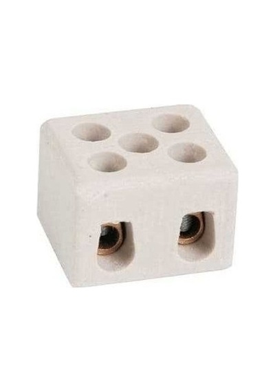 Mutlusan 015094180002 ,4mm² No1/2pin Porselen Klemens