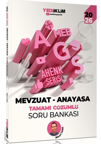 Yediiklim 2026 Meb Ags Ahenk Serisi Mevzuat Anayasa Tamamı Çözümlü Soru Bankası