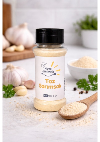 Nova Glutensiz Toz Sarımsak 80 G