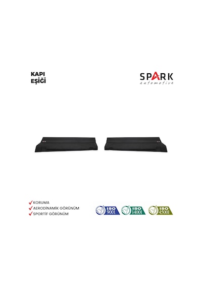 Peugeot Boxer 2006-2014 Yıl Aralığı Uyumlu Set 2 Prç. Kapı Eşiği