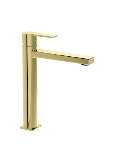 Artema A4258723 Flo S Yüksek Lavabo Bataryası Uzun Çıkış Altın