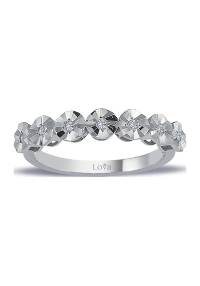 Lova 1,20 Karat Efektli Pırlanta Yeditaş Yüzük - 1070224