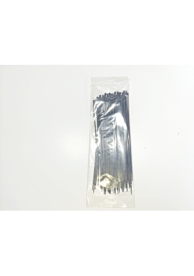 20cm Siyah Kablo Bağı 2,5 Mm Plastik Kelepçe - 100 Adet Nylon Düzenleyici