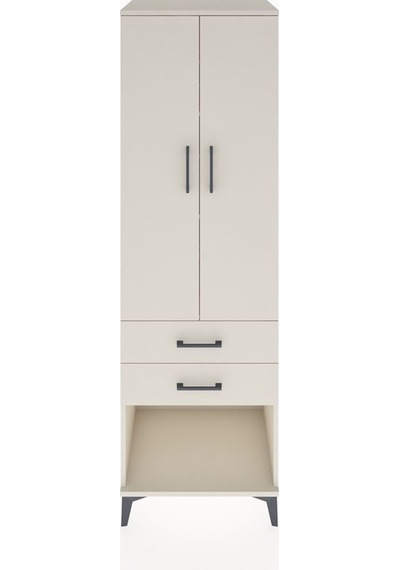 Hyperion Dolap 3 Raflı 2 Çekmeceli 2 Kapaklı 60x44x195 Aytaşı-aytaşı Aytası