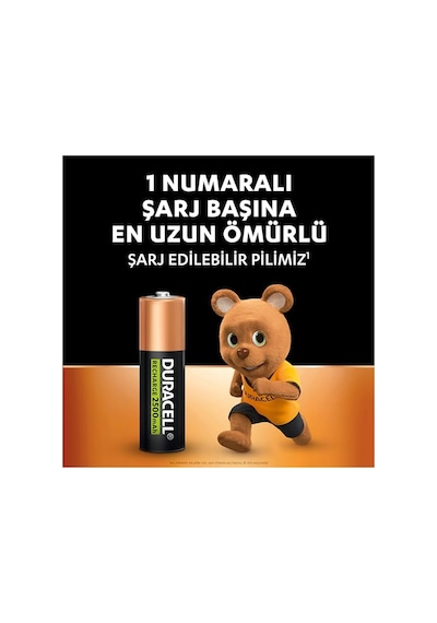 Duracell Şarj Edilebilir Aa Kalem Pil 2 Li Paket , 2500 Mah Nimh