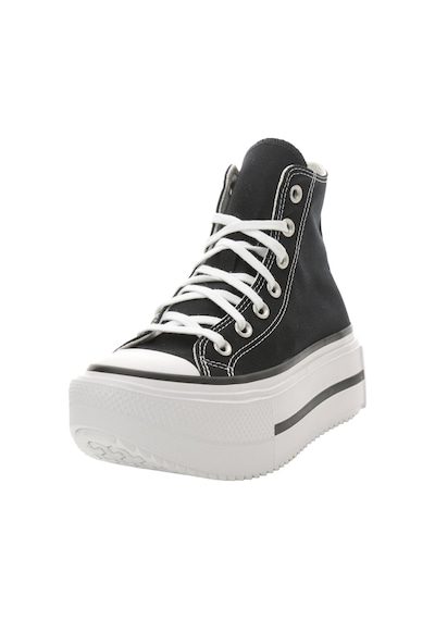 A12975c-k Converse Chuck Taylor All Star Lıft Double Stack Kadın Spor Ayakkabı Siyah A12975c-k Siyah
