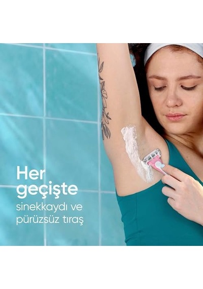 Smooth Miami Kadın Tıraş Bıçağı 3 Lü 2li Paket