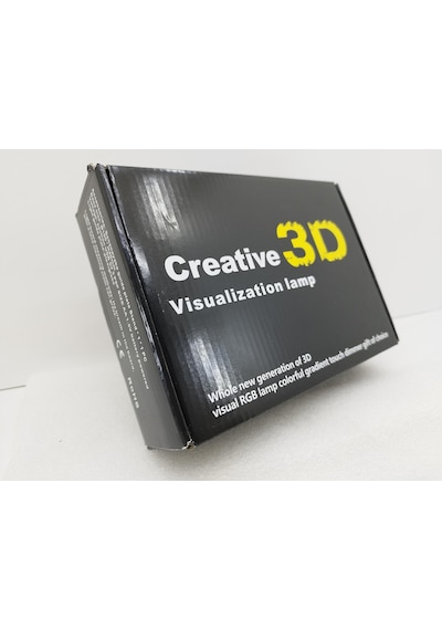 3d Doğum Günü 2 Figürlü Gece Lambası Çok Renkli