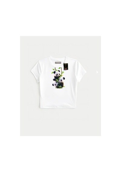 Flood Of Style Beyaz Babby Tee Pandalar Özel Tasarım