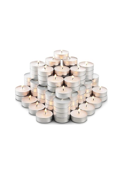 Tealight Mum Beyaz 50 Adet Beyaz