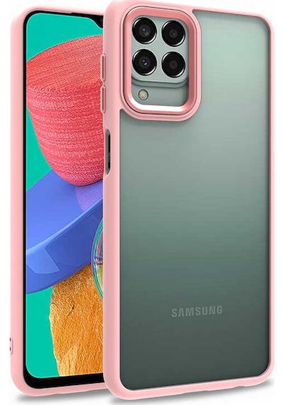 Zore Galaxy Uyumlu M33 Kılıf Flora Kapak - Rose Gold Rose Gold