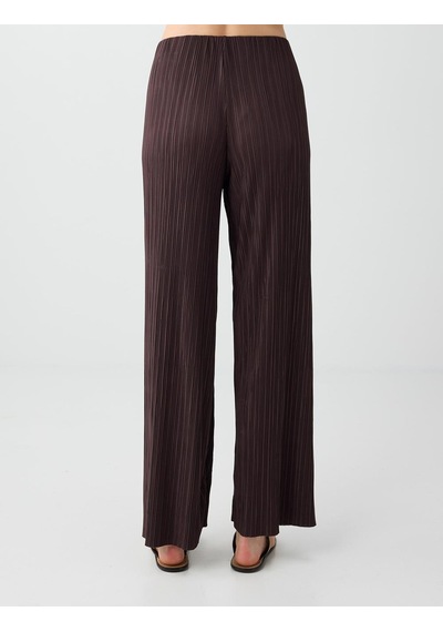 Jimmy Key Jimmy Key Kahverengi Normal Bel Pliseli Pantolon 6sw187571800