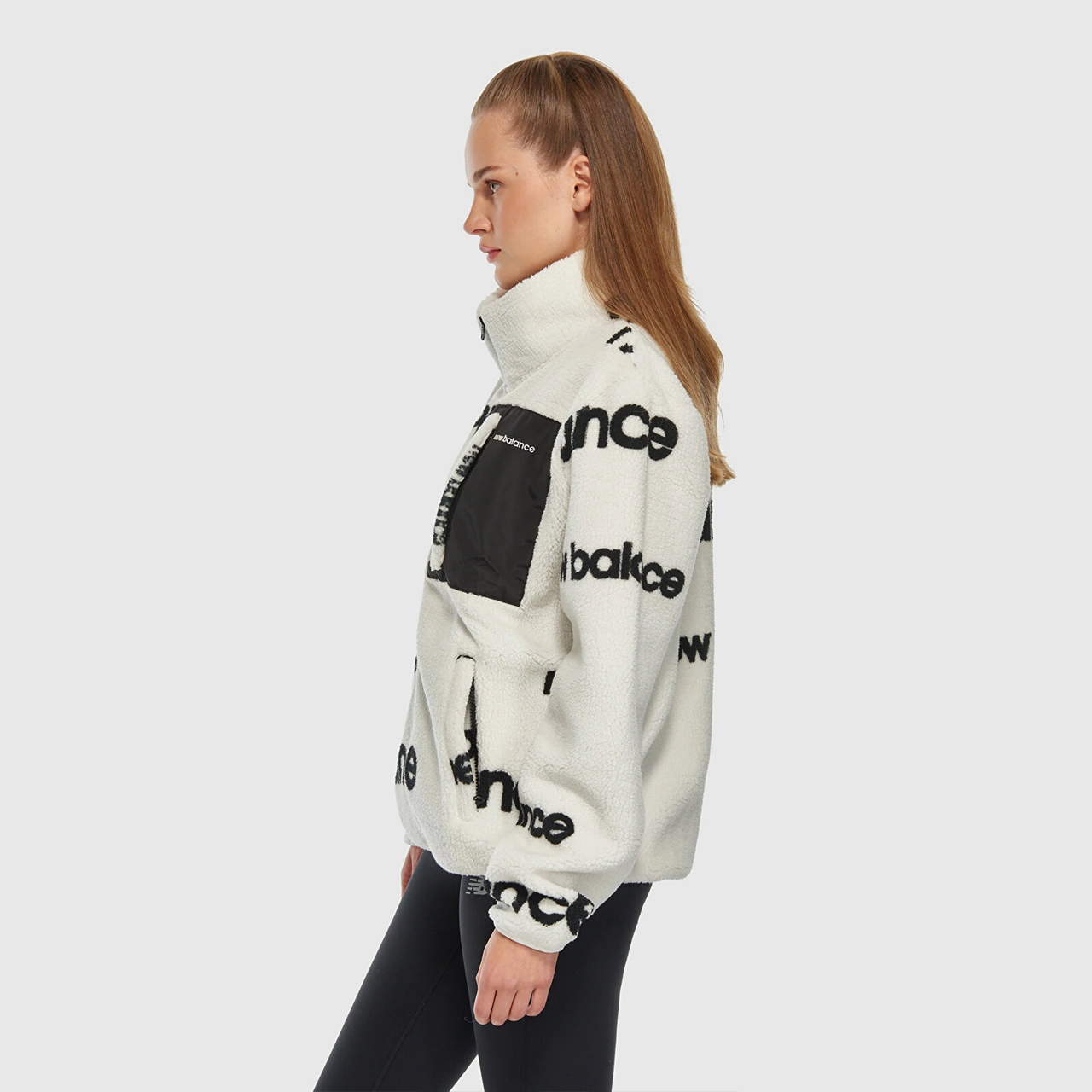 New Balance Nb Lifestyle Kadın Beyaz Sweatshirt Unc3358-wt Beyaz
